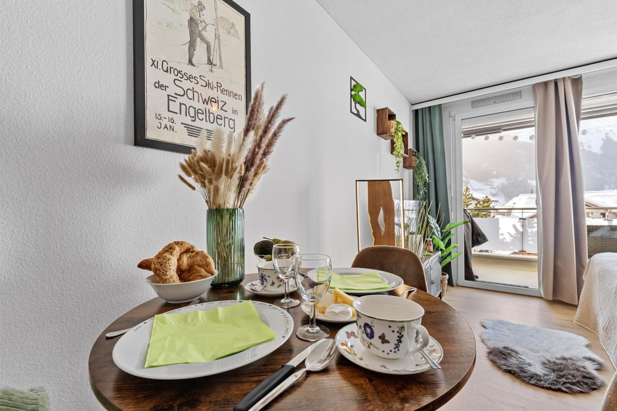 Zentrales Studio Mit Mega Bergblick, Titlis, Luzern, Lake, Kurpark Енгельберг Екстер'єр фото